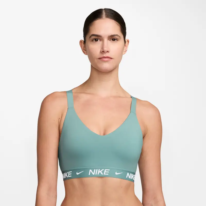 Reggiseno con supporto normale donna Nike Indy Bleu