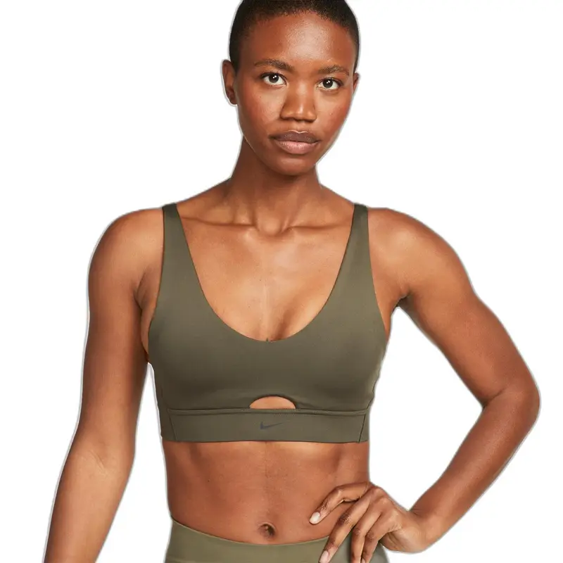 Reggiseno da donna con taglio a lancia Nike Dri-FIT indy Vert