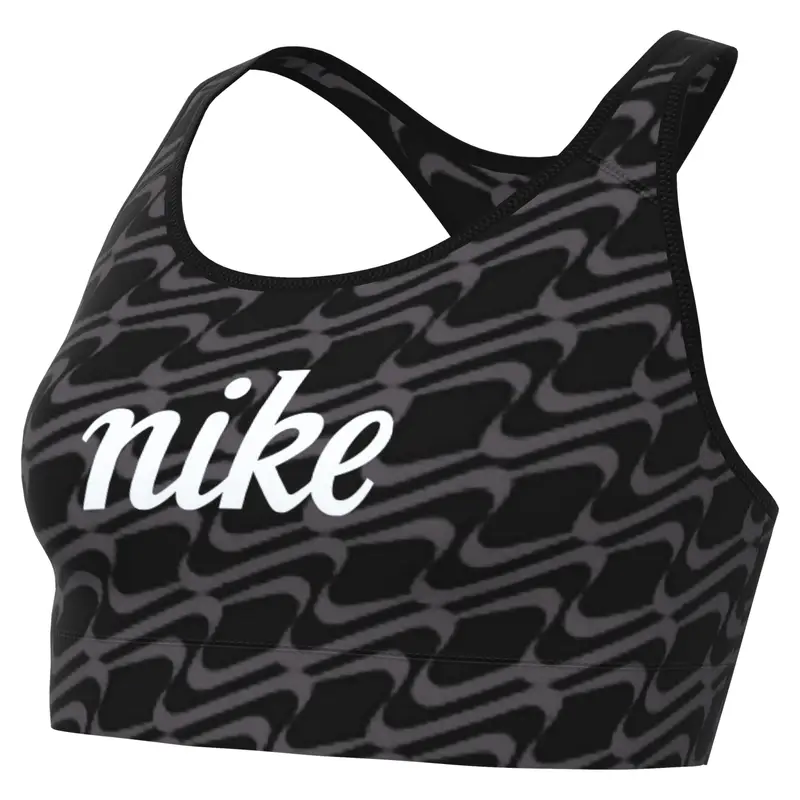 Reggiseno da donna Nike Dri-FIT Swoosh Icon Clash Noir