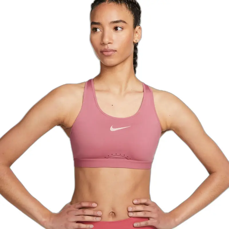 Reggiseno da donna Nike Dri-FIT Swoosh Rose