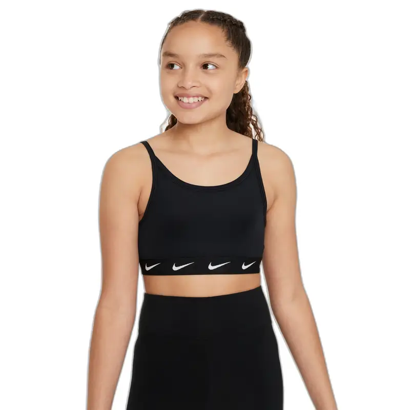 Reggiseno per bambina Nike Dri-FIT One Noir