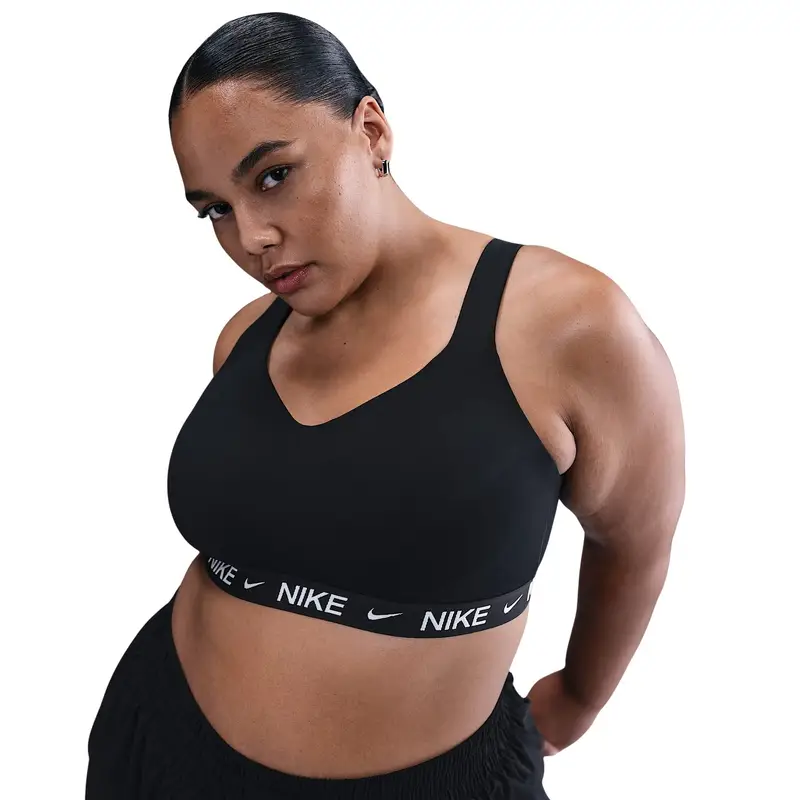 Reggiseno sportivo a sostegno elevato per donne Nike Indy Noir