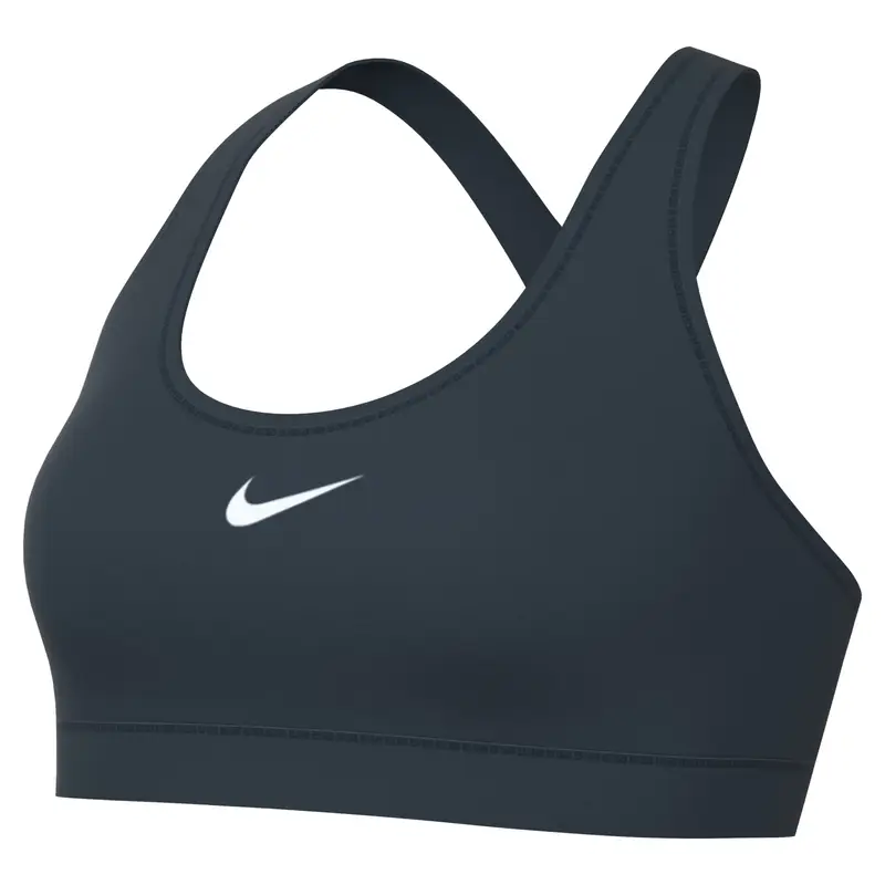 Reggiseno sportivo a sostegno leggero Nike Swoosh Bleu