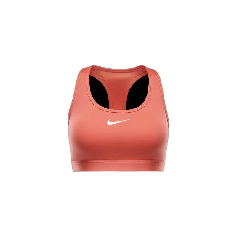 Reggiseno sportivo a sostegno medio Nike Swoosh Orange