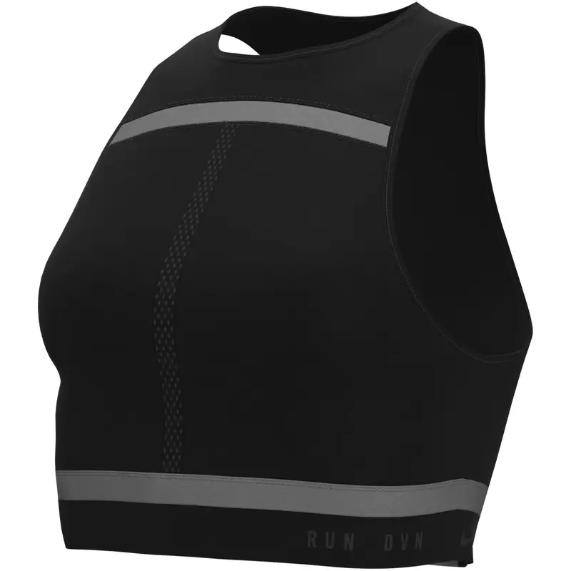 Reggiseno sportivo da donna Nike dynamic fit swsh ll rundvsn Noir