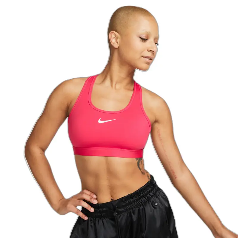 Reggiseno sportivo da donna Nike Swoosh Medium Support Bleu