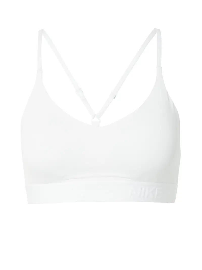 NIKE Reggiseno sportivo 'Indy'  bianco