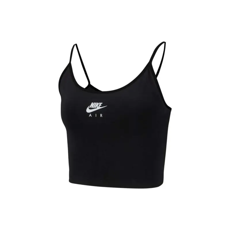Reggiseno Sportivo Logo Nero Donna L