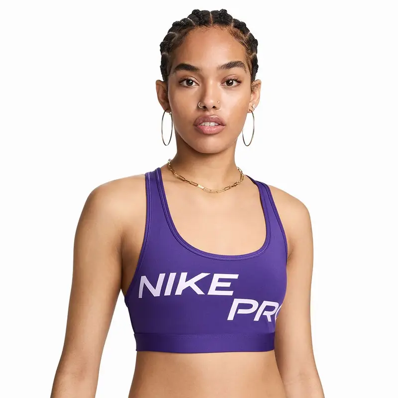 Reggiseno Sportivo Pro Swoosh Viola Donna L