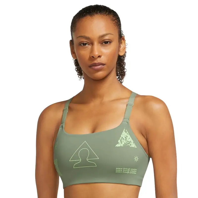 Reggiseno Sportivo Yoga Verde Donna XS