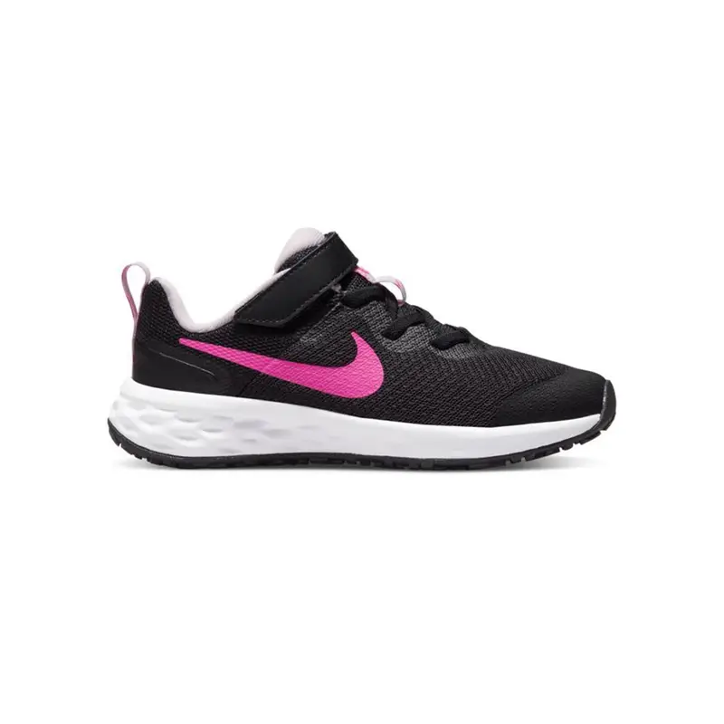 Revolution 6 Ps Nero Fuxia - Scarpe Ginnastica Bambino EUR 29 5 / US 12C