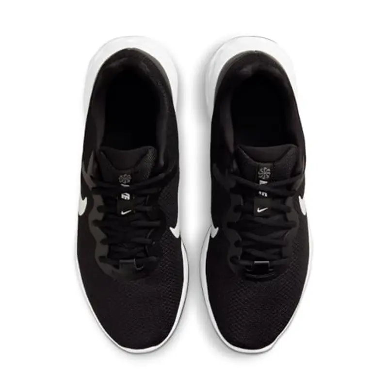 Nike Revolution 6, Scarpe de Gimnastica Uomo, Black White Iron Grey, 47.5 EU miniatura 3