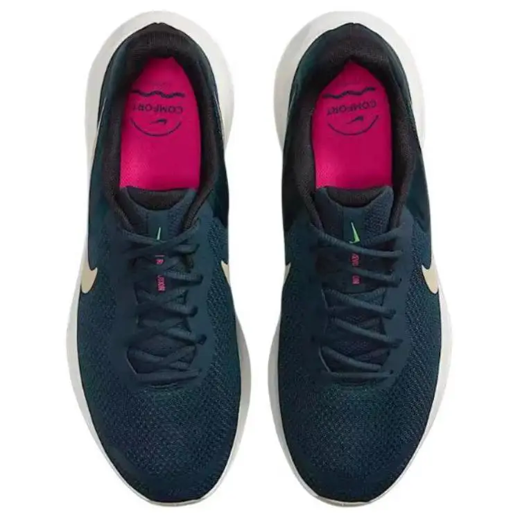 Revolution 7 Armory Navy Green Strike Hyper Pink Desert Khaki Running shoes FB2207-407 42.5 miniatura 3
