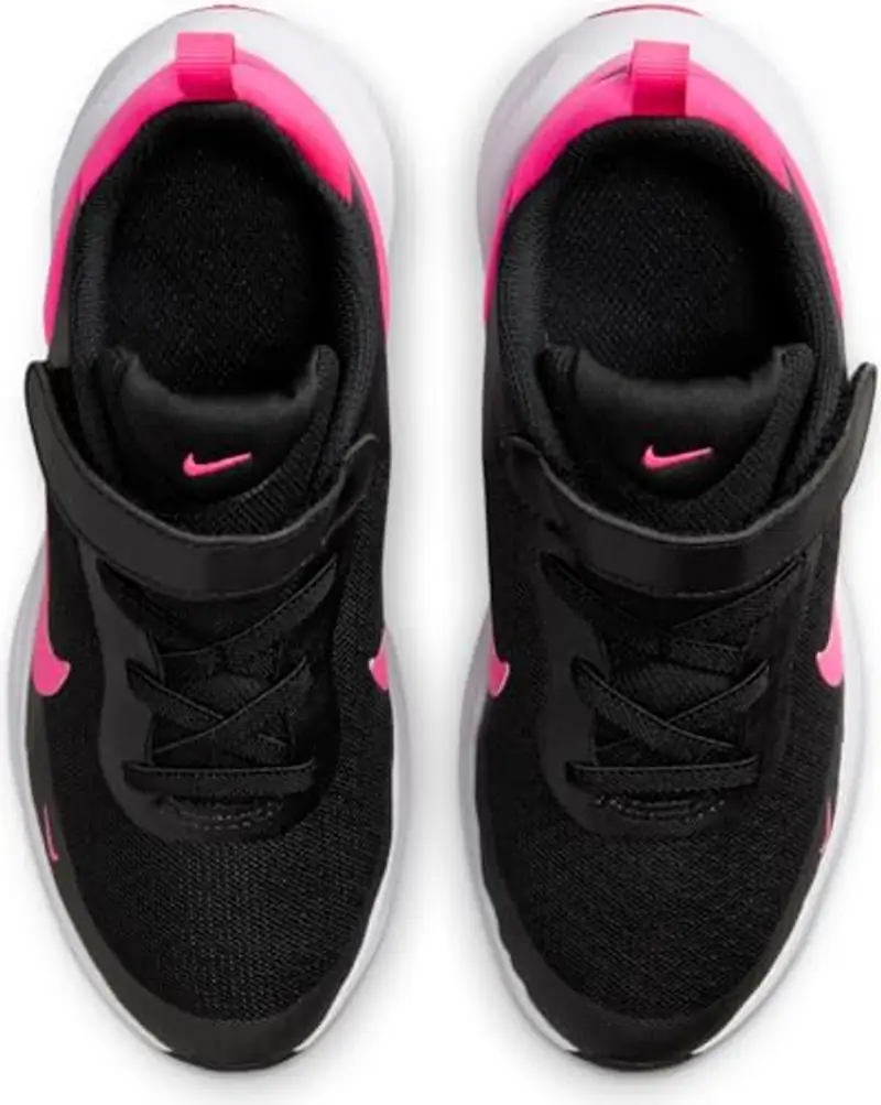 Nike Revolution 7 PSV, Scarpe con Lacci Unisex-Bambini, Black/Hyper Pink/WHI, 30 EU miniatura 3