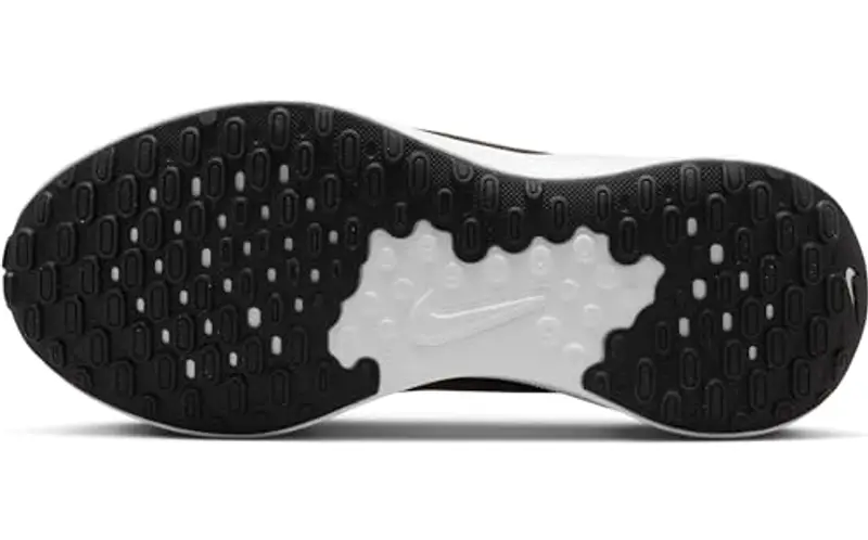 NIKE Revolution 7, Sneaker Donna, Black Metallic Gold White Dk Smoke Grey, 38 EU miniatura 2