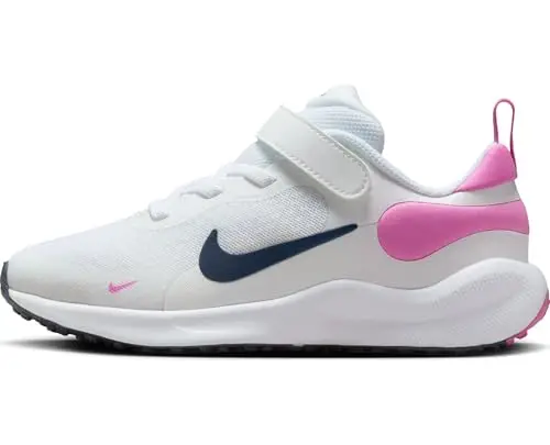 NIKE Revolution 7, Sneaker, White/Midnight Navy