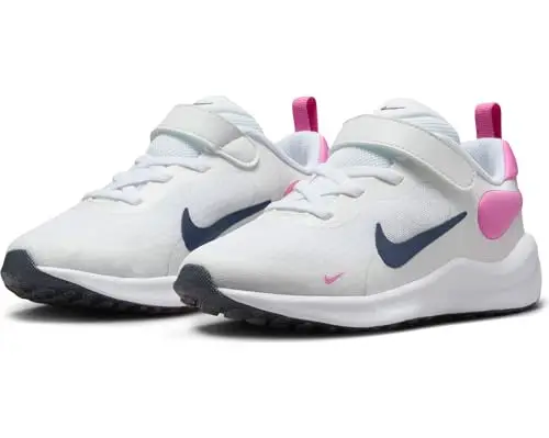 NIKE Revolution 7, Sneaker, White/Midnight Navy miniatura 2