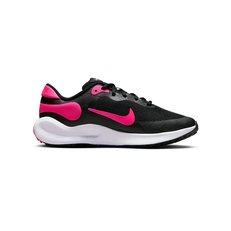 Revolution Gs Nero Fucsia - Sneakers Bambina EUR 36 / US 4Y