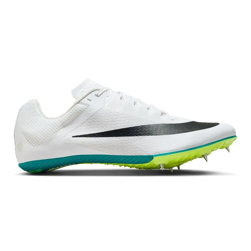 Rival Sprint Bianco Nero-Bright Spruce - Scarpe Running Uomo EUR 44,5 / US 10,5