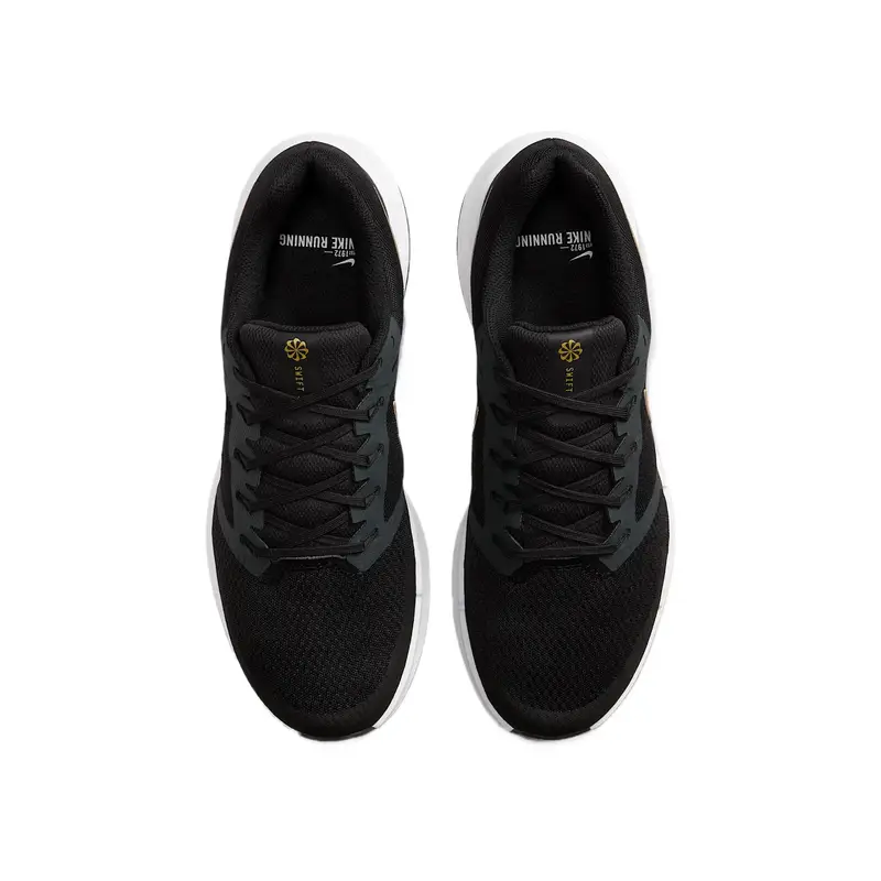 Run Swift 3 Nero Oro Metallizzato Uomo Sneakers Antracite Bianco DR2695-010 39 miniatura 5