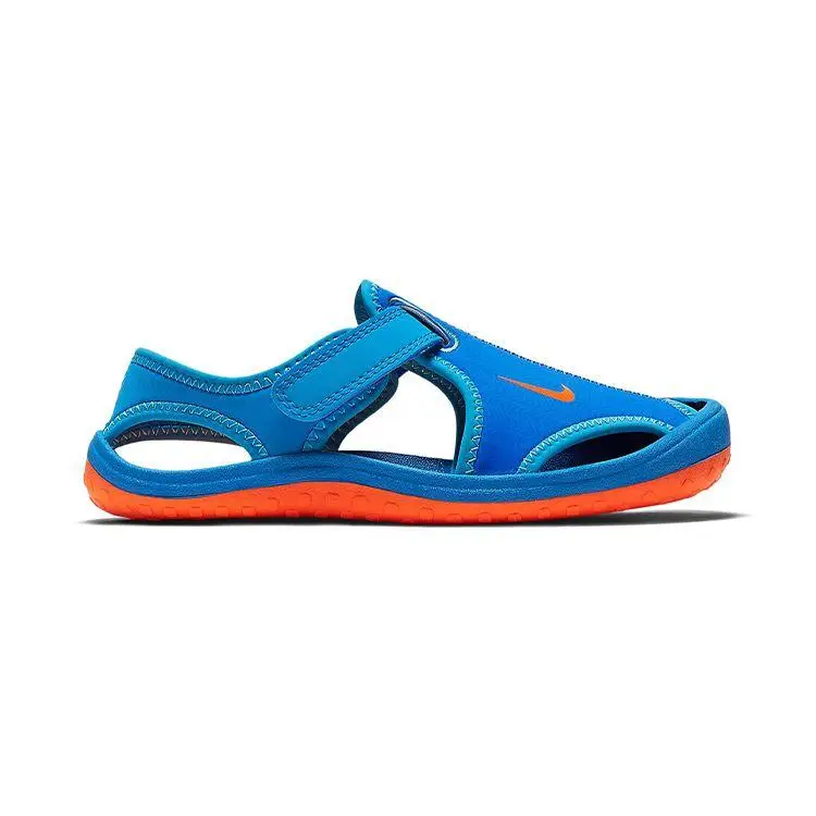 Sandali Chiusi Punta Chiusa Nike Sunray Protect 2 Comodi per Bambini Sandali per Bambini Blu Arancione 344926-418 33 5 miniatura 2