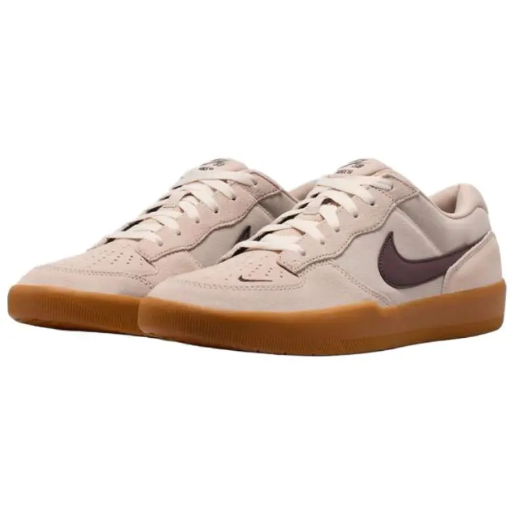 SB Force 58 Vestibilità Comoda Scarpe da Skate Sneaker Unisex Nude-Rosa DV5477203 42 5 miniatura 3