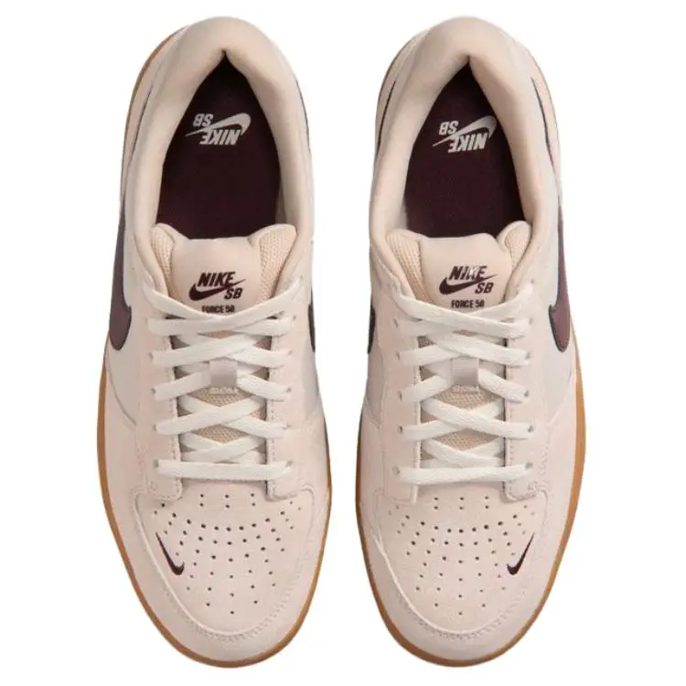 SB Force 58 Vestibilità Comoda Scarpe da Skate Sneaker Unisex Nude-Rosa DV5477203 42 5 miniatura 5