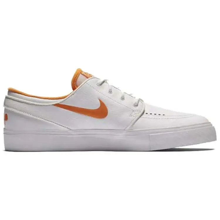 Nike Sneakers unisex bianche e arancioni SB Stefan Janoski Wake Up Go Skate miniatura 2