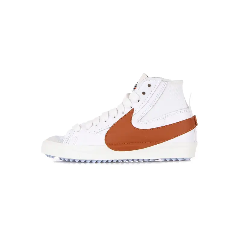 Scarpa Alta Uomo Blazer Mid 77 Jumbo White/dark Russet/white/sail