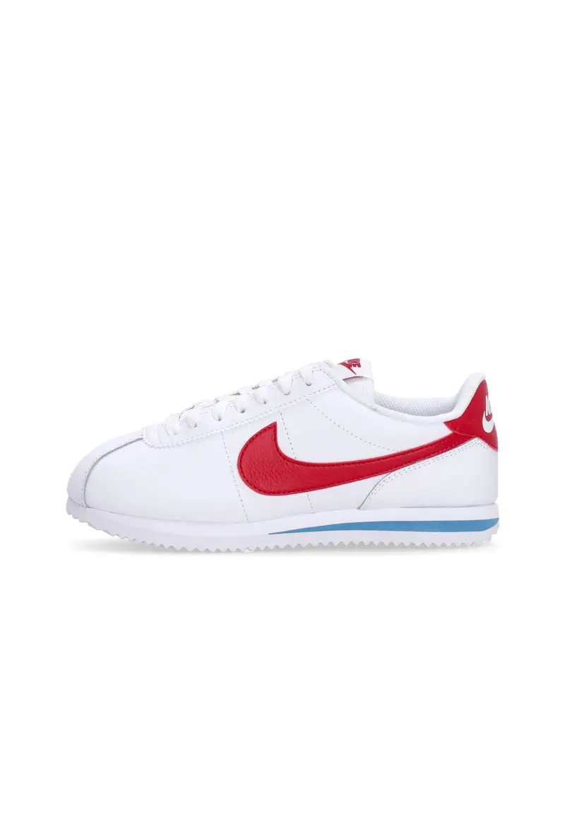 Nike Sneakers Donna Cortez Leather Bianco e Rosso