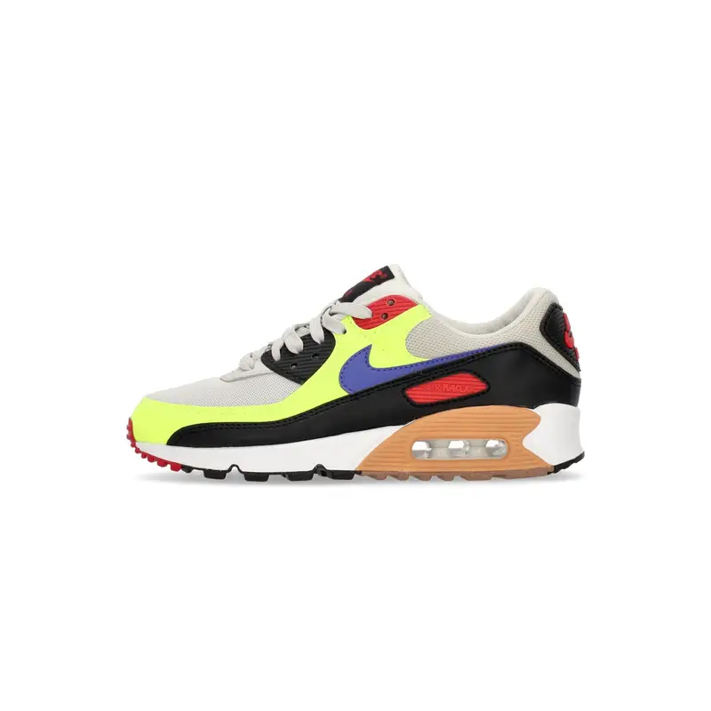 Scarpa Bassa Donna Wmns Air Max 90 Light Bone/lt Ultramarine/volt/black