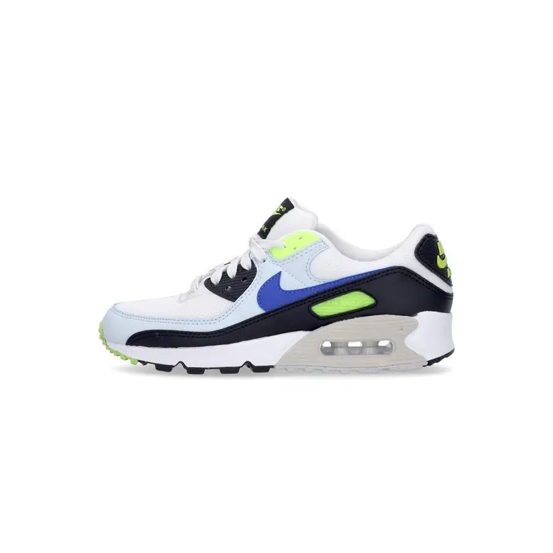 Scarpa Bassa Donna Wmns Air Max 90 Summit White/racer Blue/volt/blue Tint