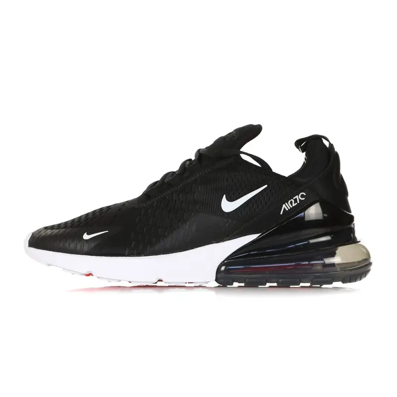 Scarpa Bassa Uomo Air Max 270 Black/anthracite/white/solar Red