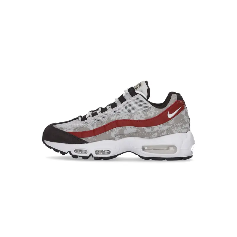 Scarpa Bassa Uomo Air Max 95 Se Light Bone/summit White/khaki/dune Red