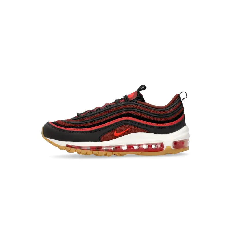 Scarpa Bassa Uomo Air Max 97 Black/tm Scarlet/dark Team Red/white