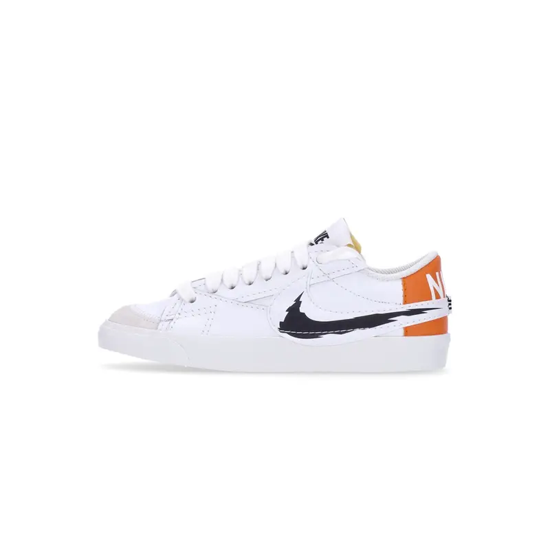 Scarpa Bassa Uomo Blazer Low 77 Jumbo White/black/summit White/magma Orange