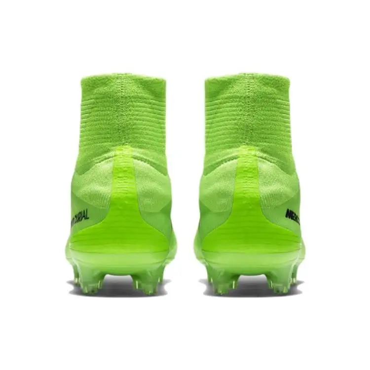 Scarpa da Calcio FG Nike Mercurial Superfly 5 Verde Elettrico Uomo Tacchetti Nero-Fantasma-Verde 831940-305 42.5 miniatura 4