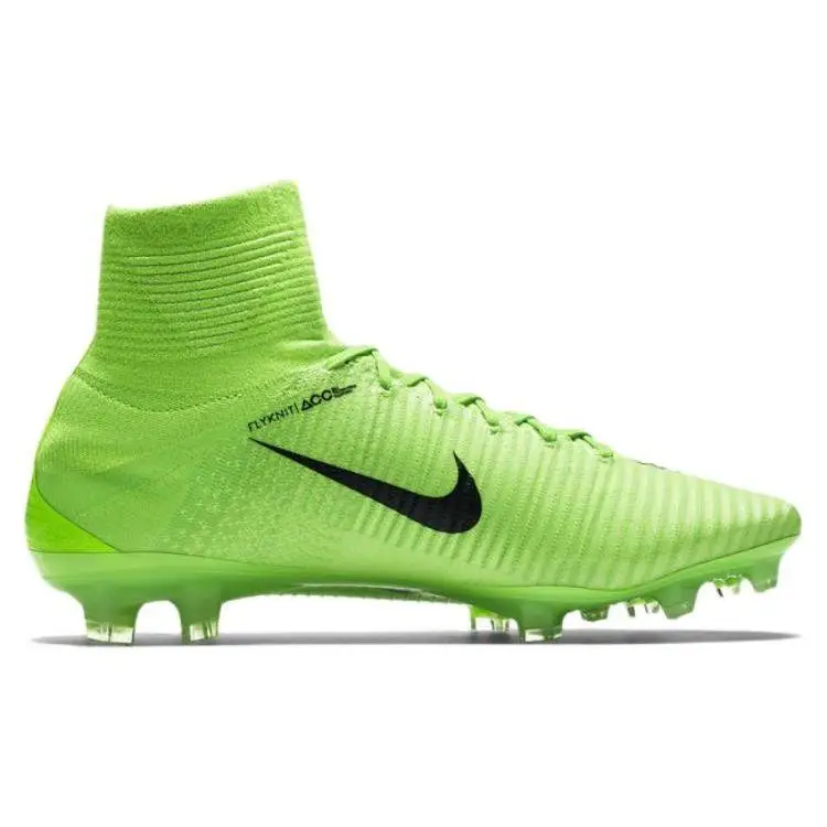 Scarpa da Calcio FG Nike Mercurial Superfly 5 Verde Elettrico Uomo Tacchetti Nero-Fantasma-Verde 831940-305 42.5 miniatura 5