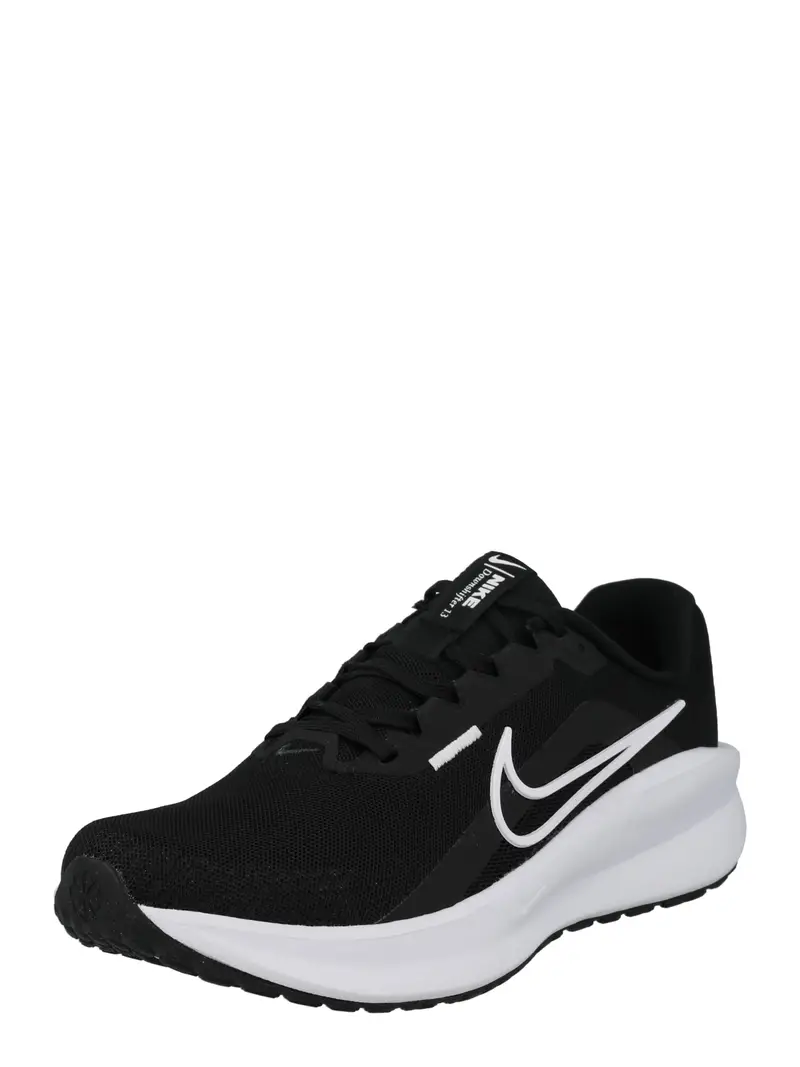 NIKE Scarpa da corsa 'Downshifter 13'  nero / bianco