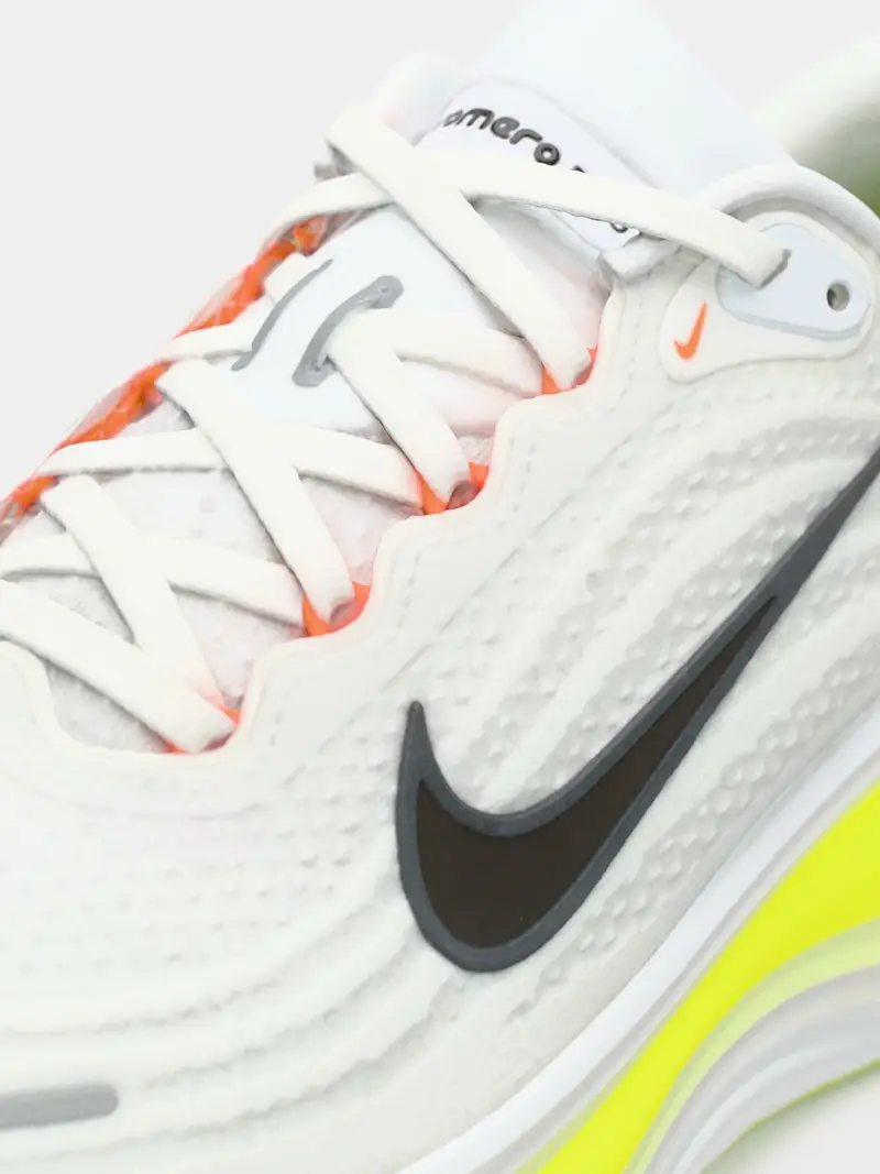 Scarpa da corsa Vomero Plus verde neon / nero / bianco miniatura 2