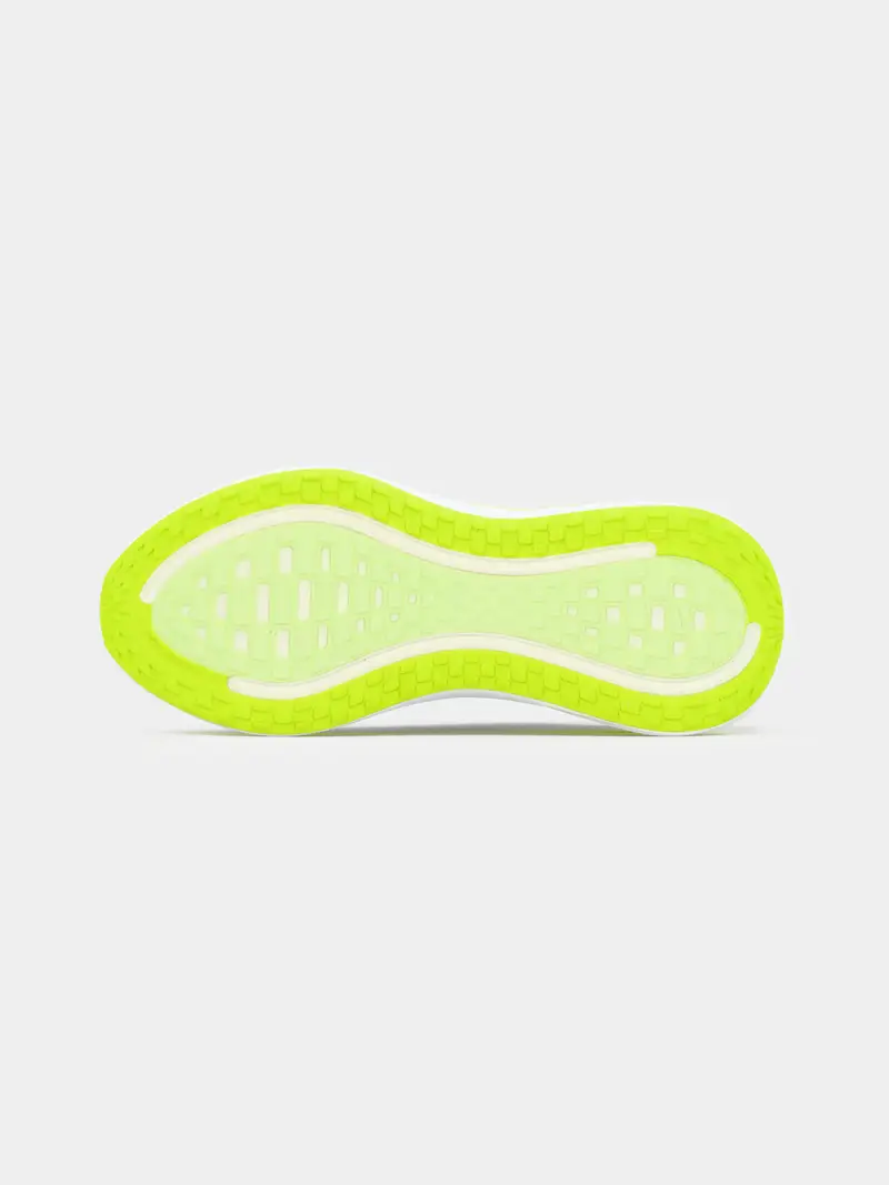 Scarpa da corsa Vomero Plus verde neon / nero / bianco miniatura 3