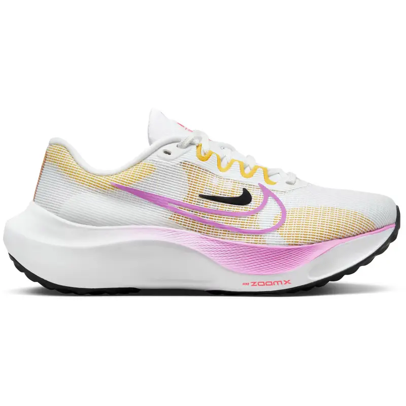 Scarpa da corsa Zoom Fly giallo / lilla / nero / bianco miniatura 2