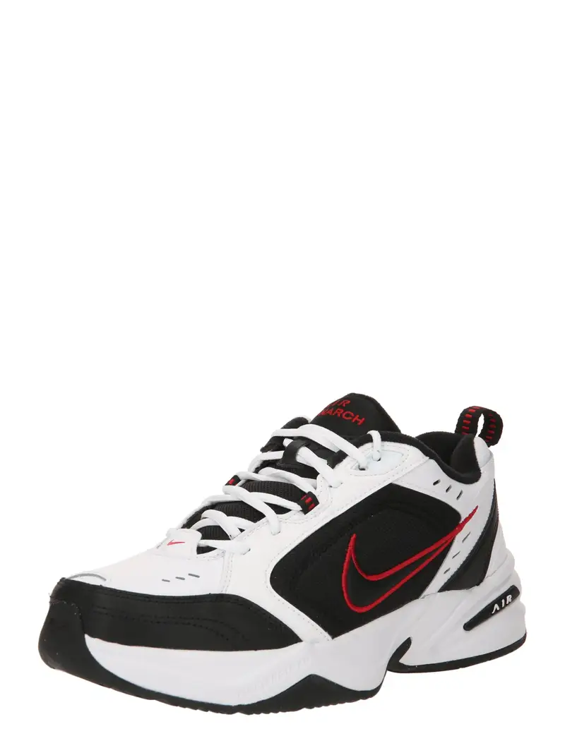 NIKE Scarpa sportiva 'Air Monarch IV' rosso / nero / bianco