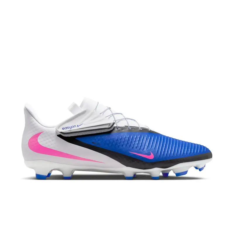 Scarpe calcio Nike Phantom 6 Low Academy EasyOn MG Bleu