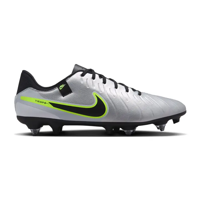 Scarpe calcio Nike Tiempo Legend 10 Academy Pro Traction SG Anti-Clog Argenté