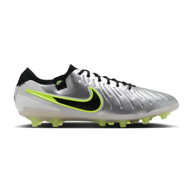 Scarpe calcio Nike Tiempo Legend 10 Elite AG Argenté