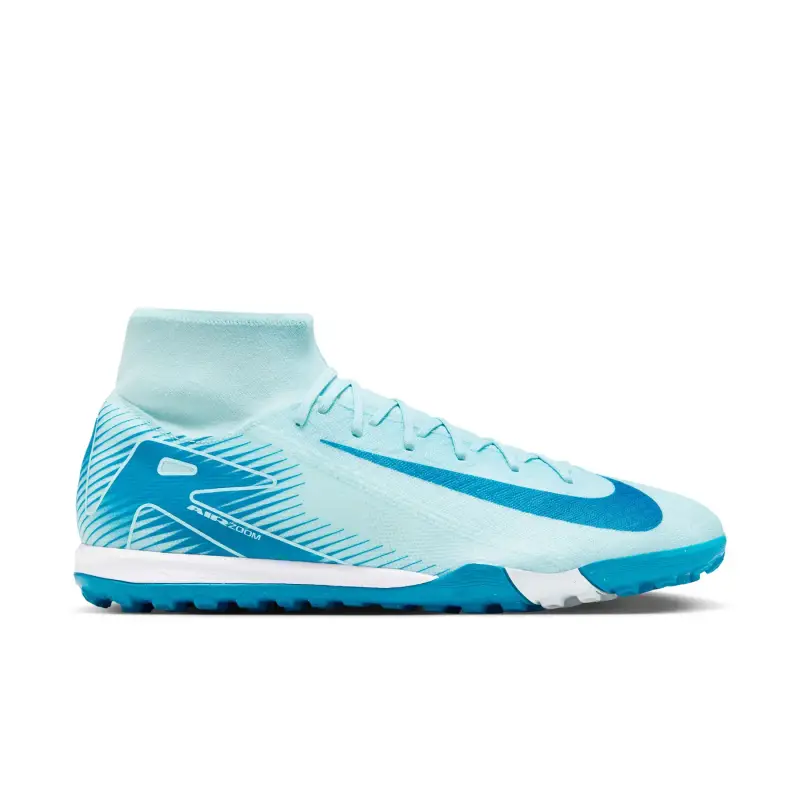 Scarpe calcio Nike Zoom Mercurial Superfly 10 Academy TF Bleu