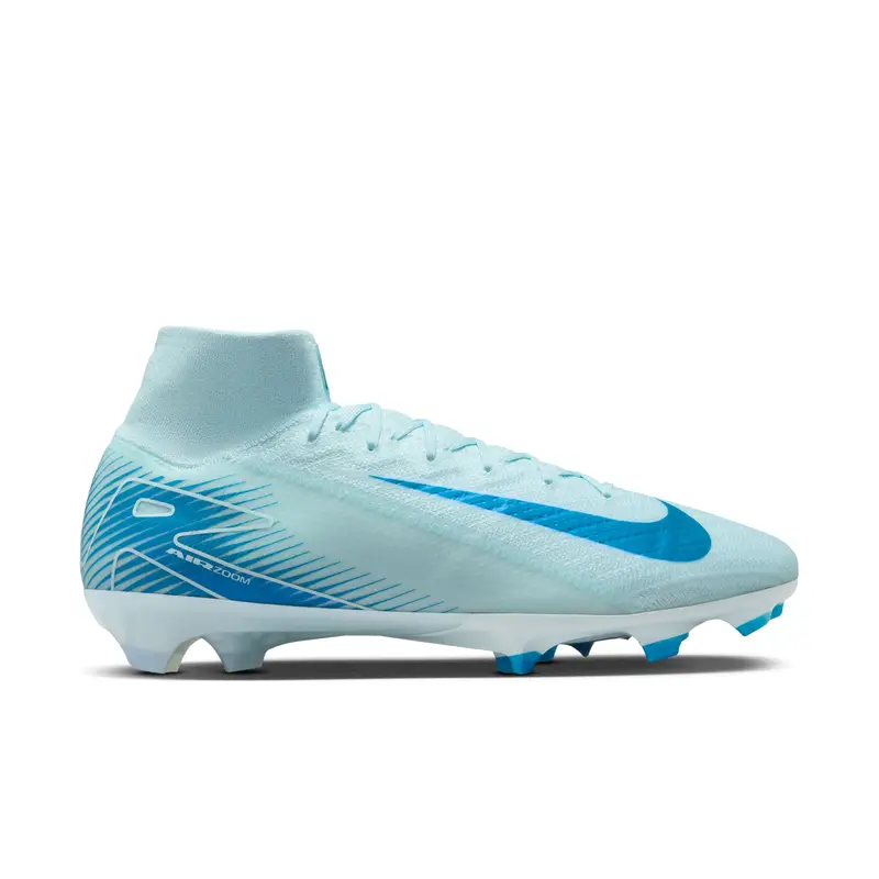 Scarpe calcio Nike Zoom Mercurial Superfly 10 Elite FG Bleu