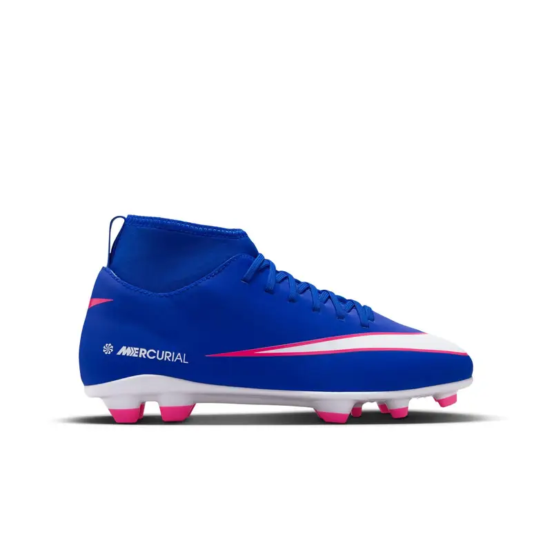 Scarpe calcio per bambini Nike Mercurial Superfly 10 Club FG Bleu