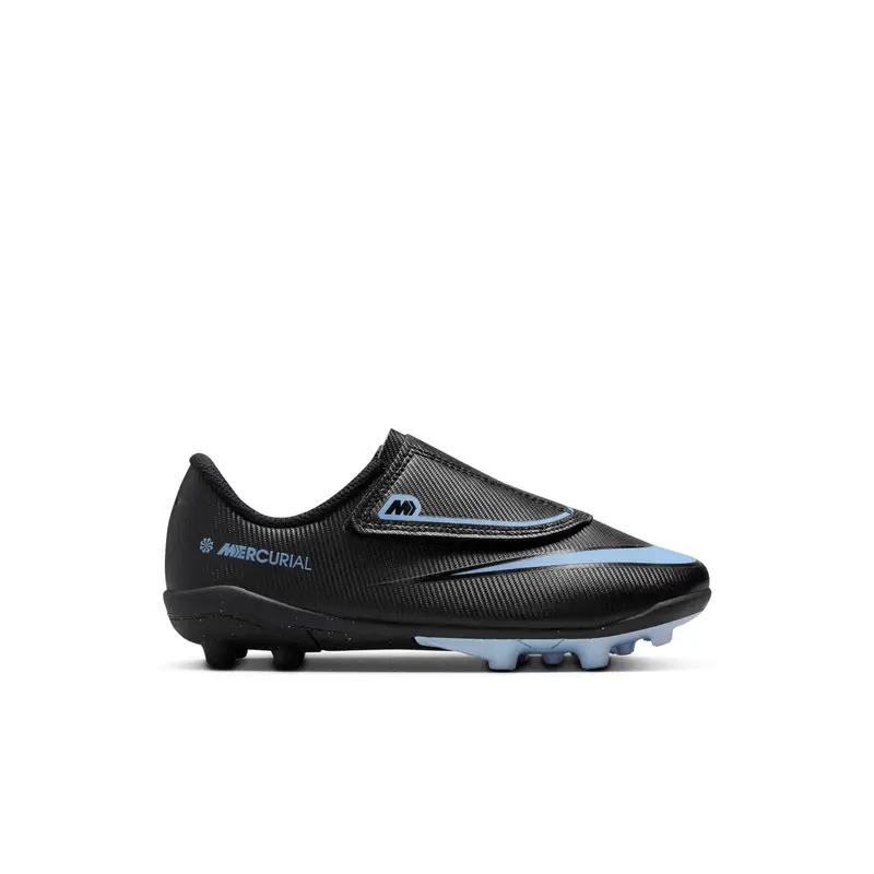 Scarpe calcio per bambini Nike Mercurial Vapor 16 Club MG Noir